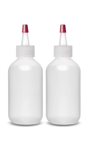 2 oz Plastic Squeeze Bottles with Yorker Caps - Pack of 2, BPA Free, Made in USA | ljdeals - görsel 4