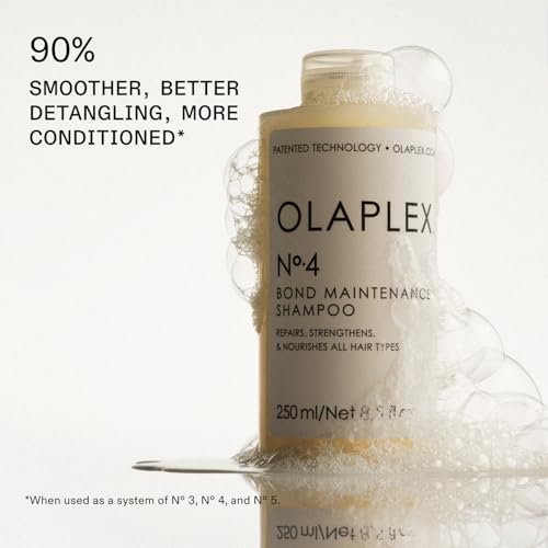 Olaplex Wash and Shine Hair Kit: No. 4, 5, 7 - Shampoo & Conditioner Set for Frizz Control, Hydration & Shine Avelisse