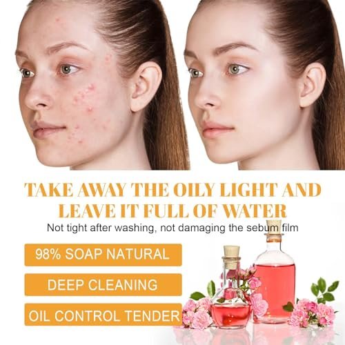 EIVJEC Turmeric Facial Cleanser – 2 Pack Foaming Face Wash with Turmeric Acid for All Skin Types - görsel 14