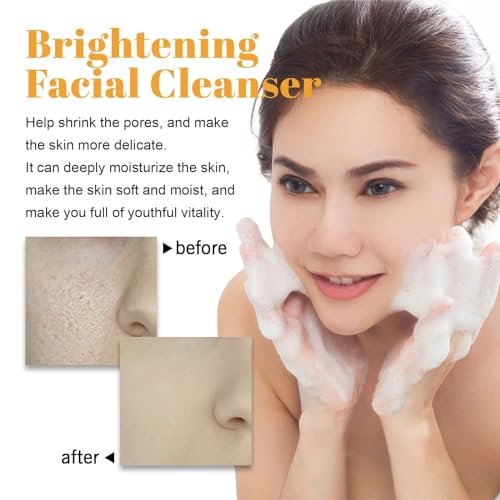 EIVJEC Turmeric Facial Cleanser – 2 Pack Foaming Face Wash with Turmeric Acid for All Skin Types - görsel 6