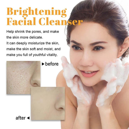 EIVJEC Turmeric Facial Cleanser – 2 Pack Foaming Face Wash with Turmeric Acid for All Skin Types