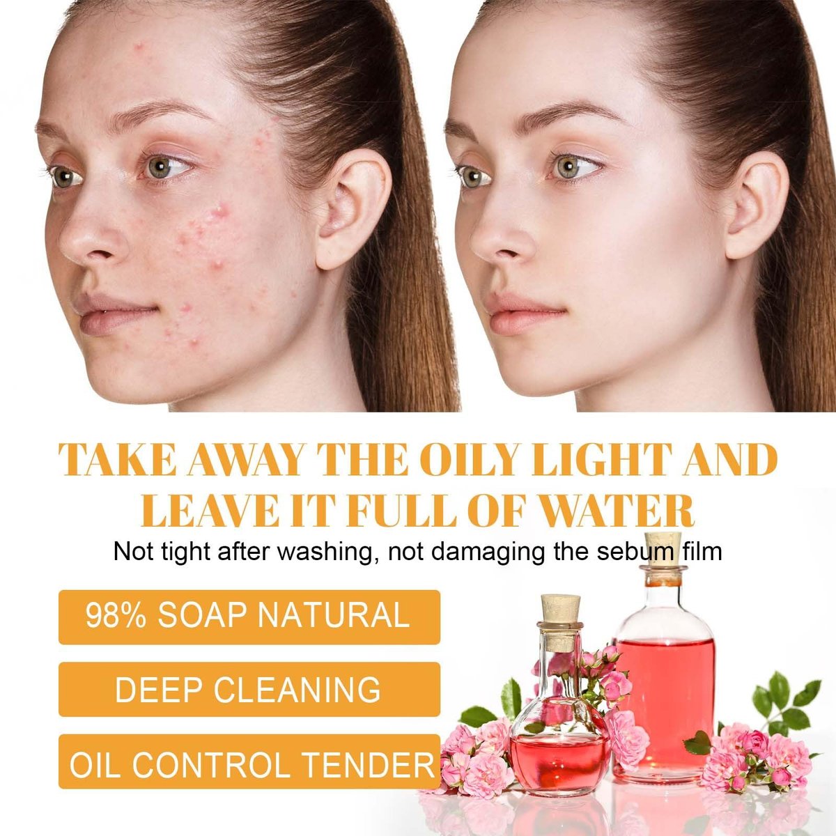 EIVJEC Turmeric Facial Cleanser – 2 Pack Foaming Face Wash with Turmeric Acid for All Skin Types - görsel 13