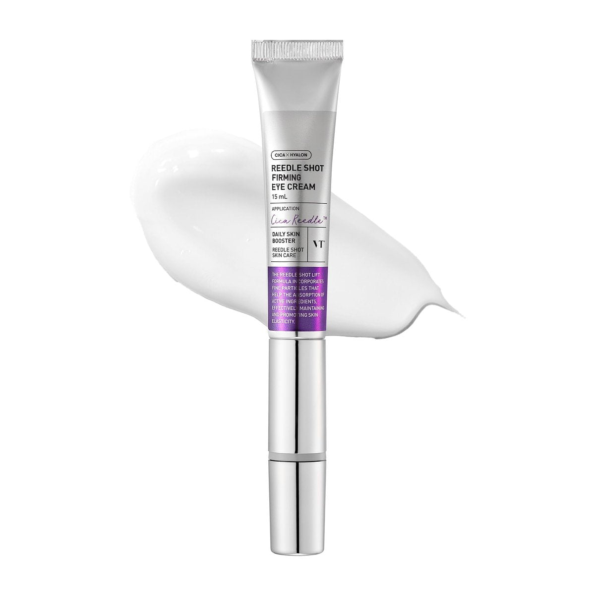 VT COSMETICS Reedle Shot Firming Eye Cream – Micro-Vibration Treatment for Wrinkles & Elasticity, Peptide & Hyaluronic Acid, 0.51 fl oz (15 ml) Avelisse