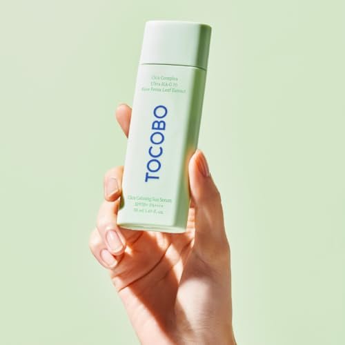 TOCOBO CICA CALMING SUN SERUM SPF50+ PA+++ - Lightweight Daily Sunscreen with Centella Asiatica, 1.69 Fl Oz - görsel 8