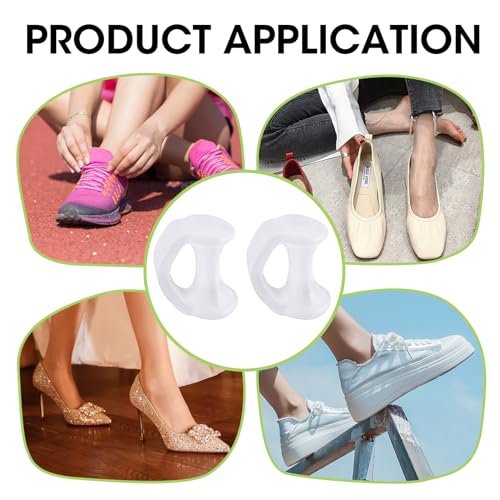 10PCS Gel Toe Separator - Pinky Toe Spacers & Little Toe Cushions for Bunion Corrector, Overlapping Toes, Blisters & Corns Relief Avelisse