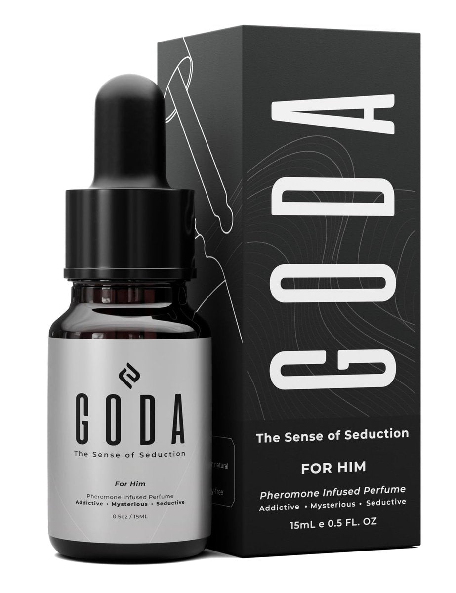 GODA Pheromones Cologne for Men – Citrus & Lavender Scented Attraction Fragrance, 15ml/0.50 fl oz Avelisse
