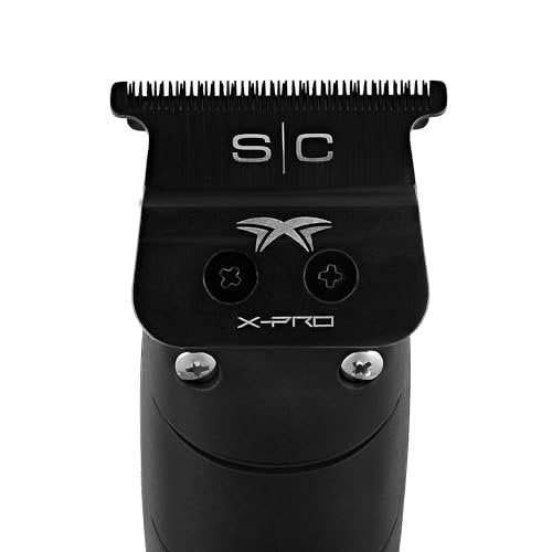 Stylecraft Rebel Professional Modular Cordless Hair Clipper and Trimmer with Super-Torque Motor Combo Set – Red Avelisse