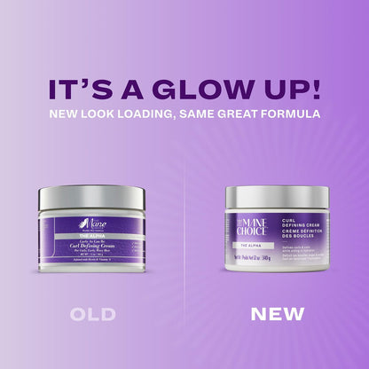The Mane Choice The Alpha Curly As Can Be Curl Defining Cream - 12 oz - Defines, Hydrates & Smooths Frizz for Coily, Wavy & Curly Hair - Enriched with Biotin & Vitamin E - Paraben-Free Avelisse