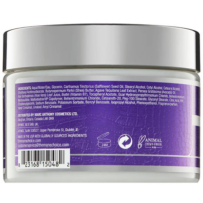 The Mane Choice The Alpha Curly As Can Be Curl Defining Cream - 12 oz - Defines, Hydrates & Smooths Frizz for Coily, Wavy & Curly Hair - Enriched with Biotin & Vitamin E - Paraben-Free Avelisse