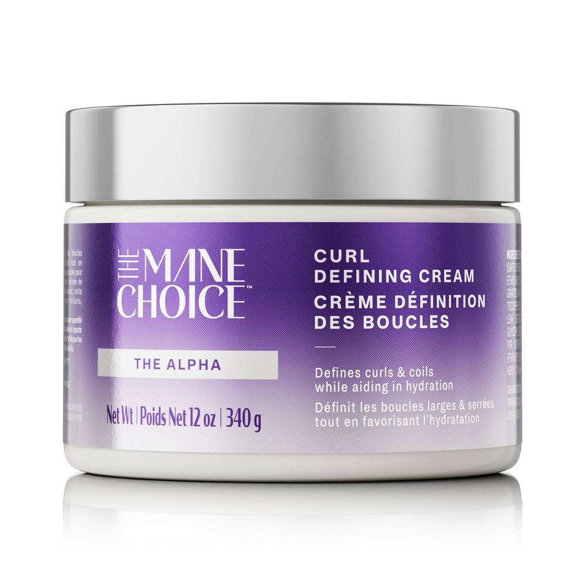 The Mane Choice The Alpha Curly As Can Be Curl Defining Cream - 12 oz - Defines, Hydrates & Smooths Frizz for Coily, Wavy & Curly Hair - Enriched with Biotin & Vitamin E - Paraben-Free Avelisse