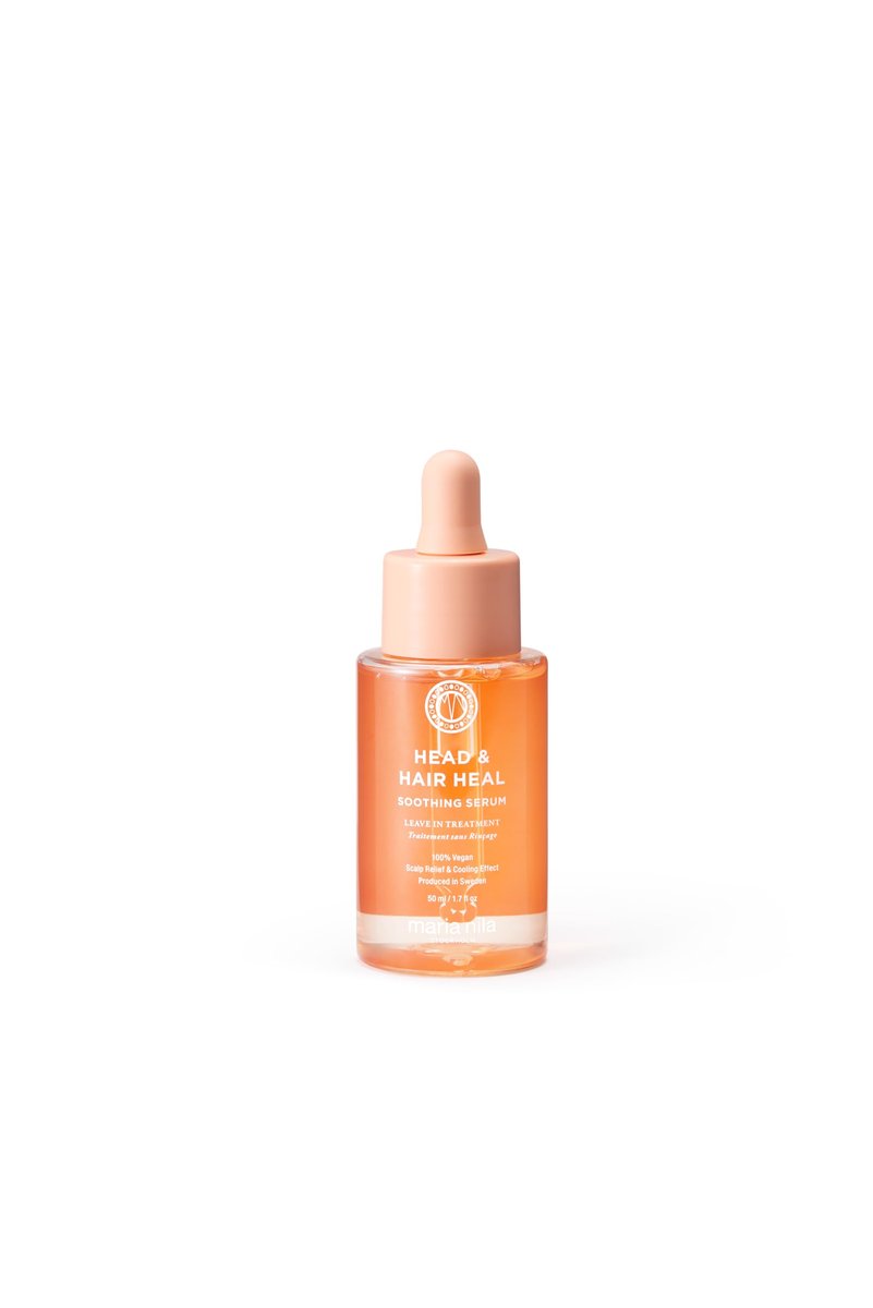 Maria Nila Head & Hair Heal Soothing Serum – Leave-In Treatment for Dry, Itchy Scalp with Hyaluronic Acid, Aloe Vera & Peppermint Extract, 1.7 Fl Oz Avelisse