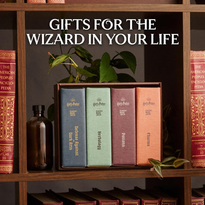 Every Man Jack Harry Potter Collectors Men's Body Wash Gift Set – 4 Hogwarts Inspired Scents, Clean Ingredients, 13.5 oz Each Avelisse