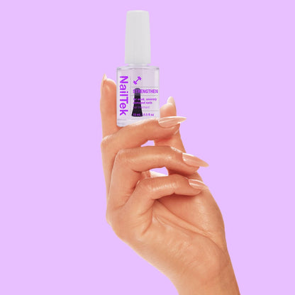 Nail Tek Rescue System – Nail Repair for Damaged Nails, Hydrate, Renew & Strengthen, Made in USA, 0.5 Fl Oz Each Avelisse