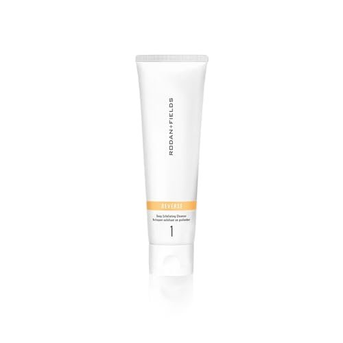 Rodan + Fields Reverse Deep Exfoliating Facial Cleanser with Glycolic Acid & AHAs - Daily AHA Exfoliating Face Wash for Pore Refining & Smoother Skin Texture, 125 mL Avelisse
