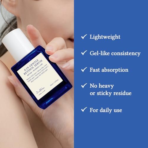 Dr.Althea 0.1% Gentle Retinol Serum – Anti-Aging Korean Vegan Serum for All Skin Types, Reduces Wrinkles & Fine Lines Avelisse