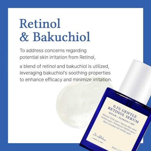 Dr.Althea 0.1% Gentle Retinol Serum – Anti-Aging Korean Vegan Serum for All Skin Types, Reduces Wrinkles & Fine Lines Avelisse