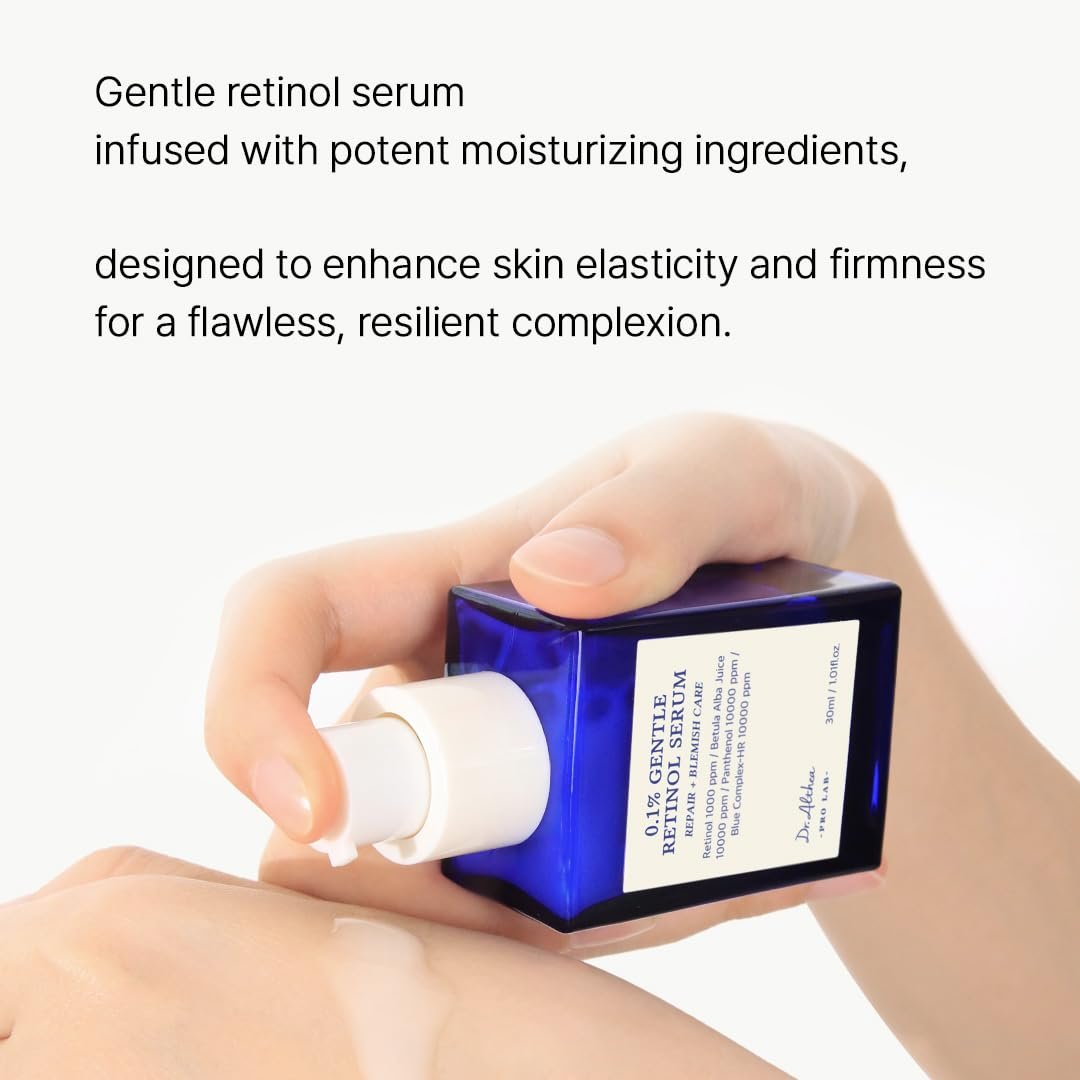 Dr.Althea 0.1% Gentle Retinol Serum – Anti-Aging Korean Vegan Serum for All Skin Types, Reduces Wrinkles & Fine Lines Avelisse