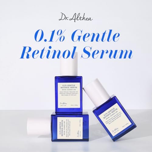 Dr.Althea 0.1% Gentle Retinol Serum – Anti-Aging Korean Vegan Serum for All Skin Types, Reduces Wrinkles & Fine Lines Avelisse