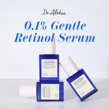 Dr.Althea 0.1% Gentle Retinol Serum – Anti-Aging Korean Vegan Serum for All Skin Types, Reduces Wrinkles & Fine Lines Avelisse