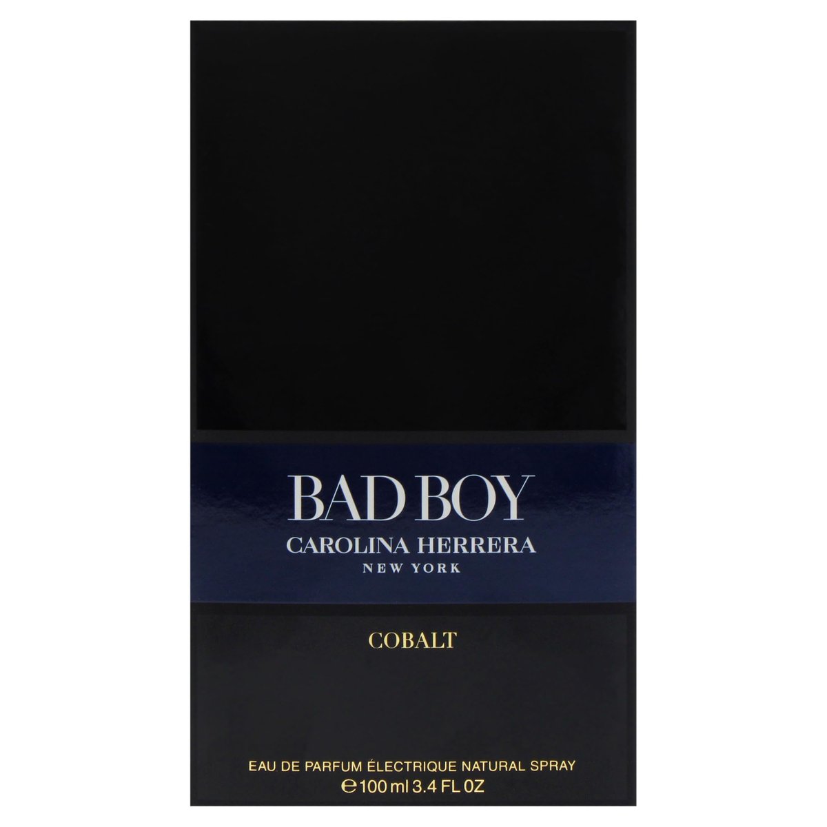 Carolina Herrera Bad Boy Cobalt Eau de Parfum for Men - 3.4 oz | Bold, Long-Lasting Fragrance Avelisse