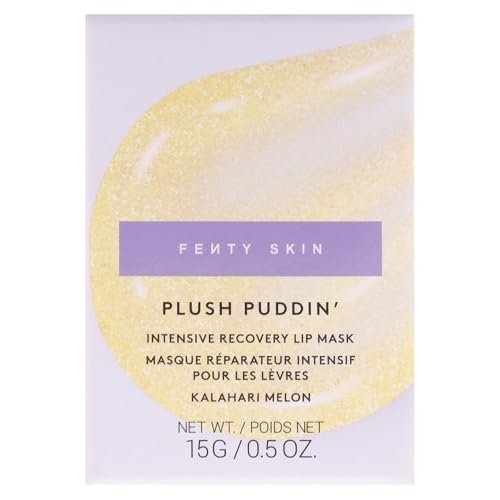 Fenty Beauty Plush Puddin Intensive Recovery Lip Mask - Kalahari Melon | 0.5 oz Avelisse