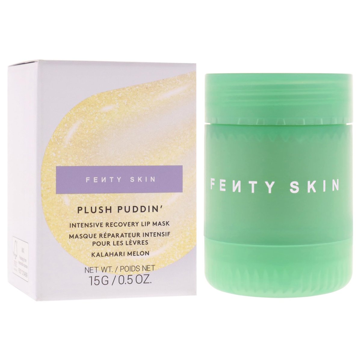 Fenty Beauty Plush Puddin Intensive Recovery Lip Mask - Kalahari Melon | 0.5 oz Avelisse