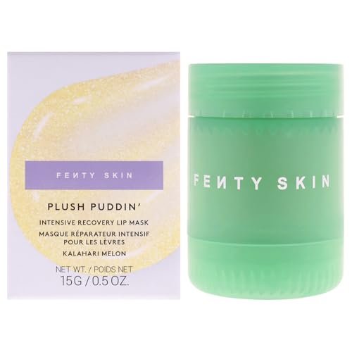 Fenty Beauty Plush Puddin Intensive Recovery Lip Mask - Kalahari Melon | 0.5 oz Avelisse