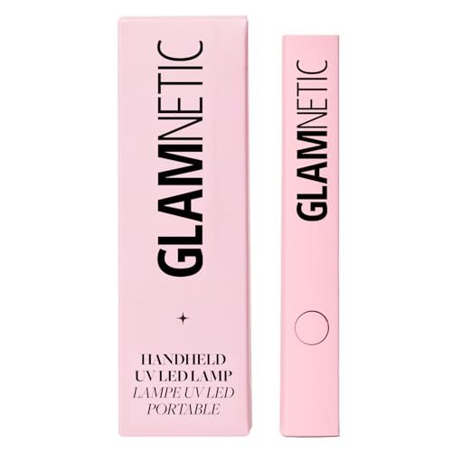 Glamnetic Handheld UV LED Lamp – Compact Travel Nail Curing Lamp, Lightweight & USB Compatible Avelisse