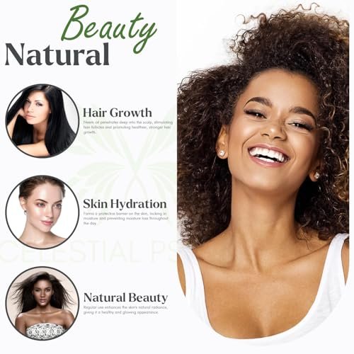 Celestial Psyché USDA Certified Organic Neem Oil (4 Oz) - 100% Pure Natural Oil for Hair Growth, Skin, Nails, Acne, and Anti-Aging Moisturizer - görsel 12