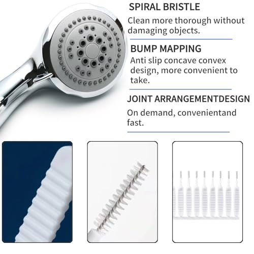 20 PCS Shower Head Cleaning Brush Set for Small Holes – Multifunctional Nozzle, Keyboard & Pore Cleaner - görsel 6