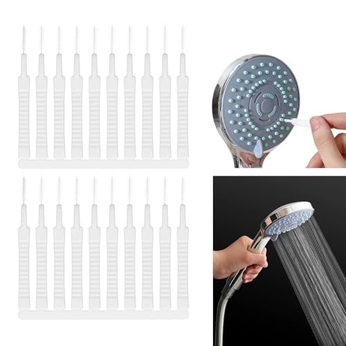20 PCS Shower Head Cleaning Brush Set for Small Holes – Multifunctional Nozzle, Keyboard & Pore Cleaner - görsel 2