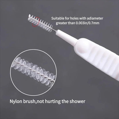 20 PCS Shower Head Cleaning Brush Set for Small Holes – Multifunctional Nozzle, Keyboard & Pore Cleaner