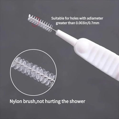 20 PCS Shower Head Cleaning Brush Set for Small Holes – Multifunctional Nozzle, Keyboard & Pore Cleaner
