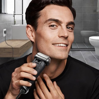 Solopen 12V 5.9Ft Charger Compatible with Braun Shaver Series 9/7/5/3/1, XT5 Electric Razor Trimmer Charging Cord