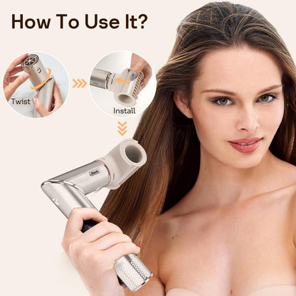 FrizzFighter Finishing Tool for Shark XSKHD4PA FlexStyle – Precision Styling Attachment Avelisse