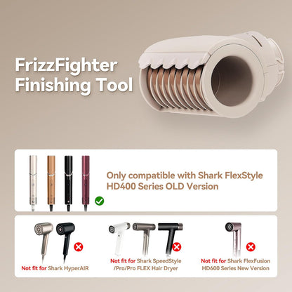 FrizzFighter Finishing Tool for Shark XSKHD4PA FlexStyle – Precision Styling Attachment Avelisse