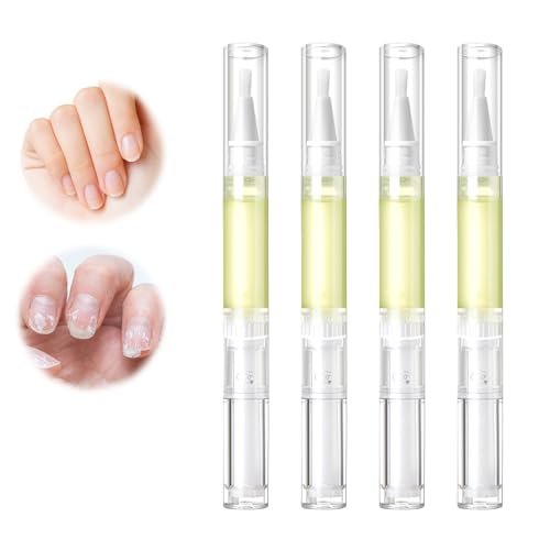 Nailz Nail Growth Pen Set - Radiant Nail Growth Oil, Cuticle Oil for Nails, Nail Strengthener, Moisturizing & Nourishing Pen for Finger Edge Manicure (4-Pack) Avelisse
