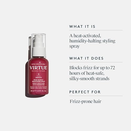 VIRTUE Smooth Frizz Block Spray - 2 Fl Oz Avelisse