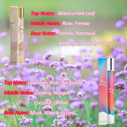 CLOTHES OF SKIN 4 Pack Perfumes for Women - Travel Size Eau de Toilette Set (4x35ml), Natural Long-Lasting Fragrances, Ideal Gift for Mom, Wife, Teen Girls Avelisse