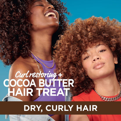 Garnier Fructis Curl Restoring Cocoa Butter Hair Treat 3 In 1 Leave In Cream, 6.8 oz