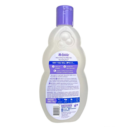 Mr. Bubble Calm and Sleep 3in1 Bubble Bath, Body Wash & Shampoo, 16 oz. (Pack of 4) - Gentle Lavender Scent Avelisse