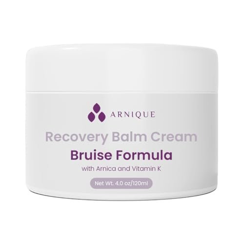 Arnique Arnica Bruise Cream Balm with Vitamin K – Intensive Moisturizing Formula for Seniors with Thin, Mature, Elderly Skin on Legs, Arms, Hands (4 oz) Avelisse