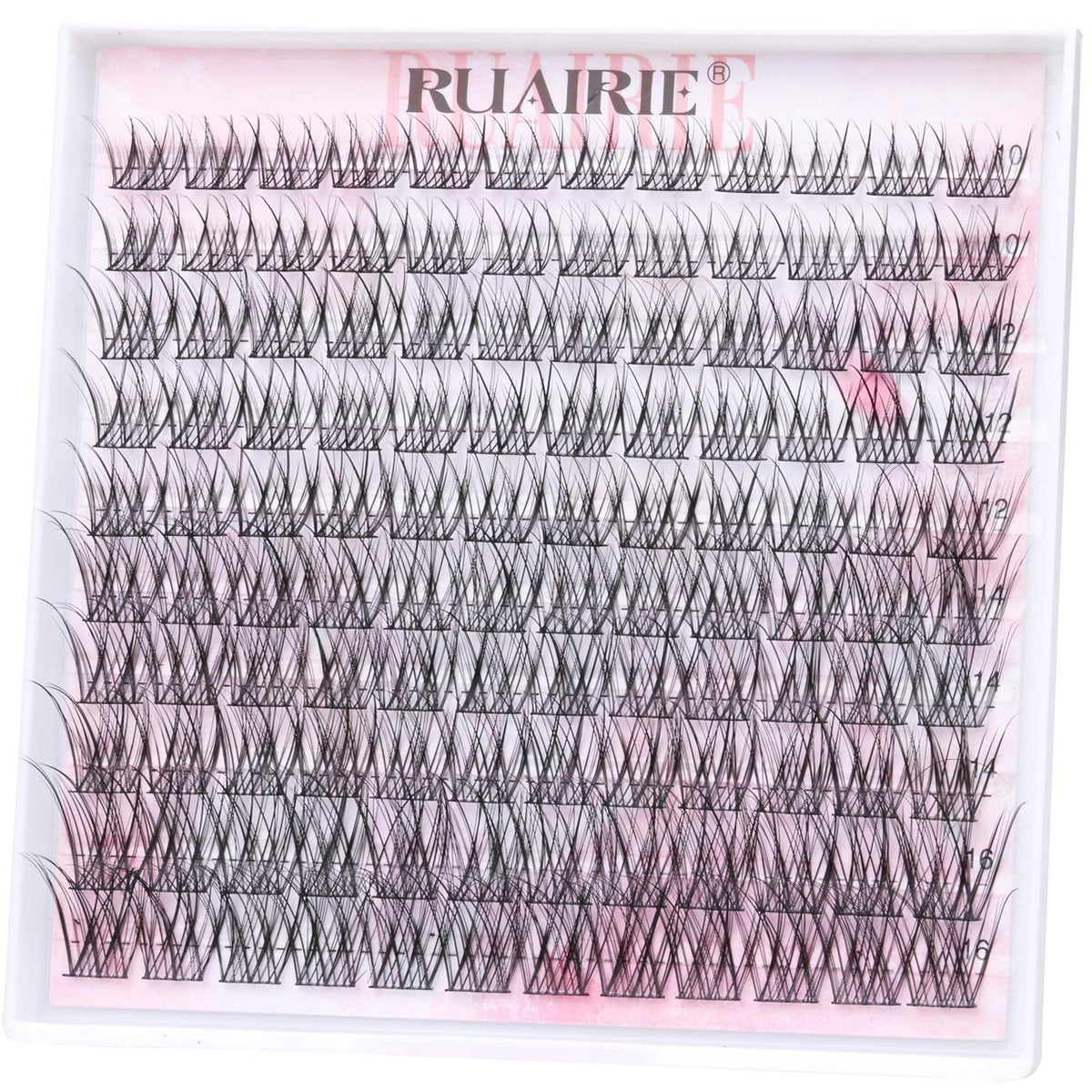 Ruairie Wispy Lash Clusters 120pcs Individual Eyelash Extensions - Natural Cotton False Lashes for DIY Salon Look - görsel 11