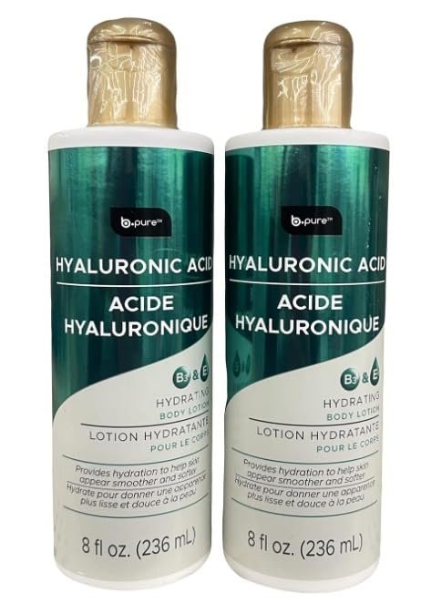 Hydrating Body Lotion with Hyaluronic Acid, Vitamin B3 & E – 2-Pack of 236 ml (8 oz Each) - görsel 1