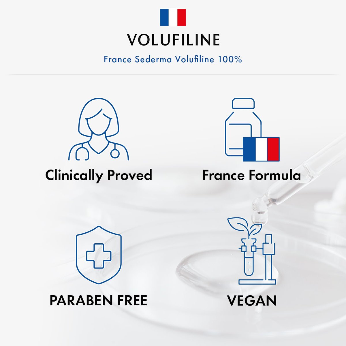 TOSOWOONG Volufiline Serum – 100% France Sederma Volufiline Concentrate for Plumping, Skin Firming, Glass Skin Glow – Face, Lip & Body – 11ml / 0.37 fl. oz. Avelisse