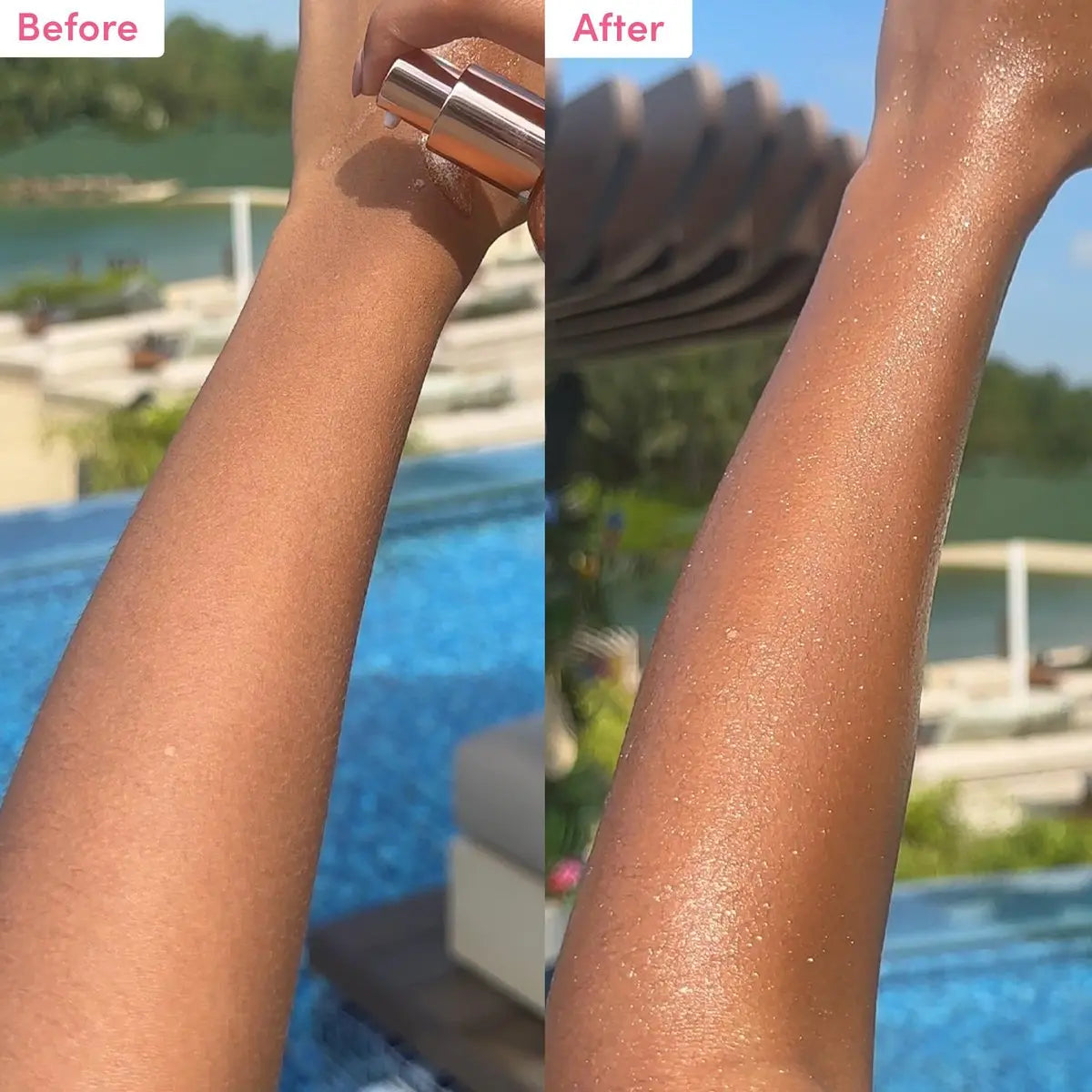 Coco & Eve Antioxidant Glow Shimmer Body Oil - Lightweight Skin Illuminator with Pearlescent Minerals, Natural Glitter, and Antioxidants for a Shimmering, Moisturized, Healthy Glow (3.38 Fl Oz) Avelisse