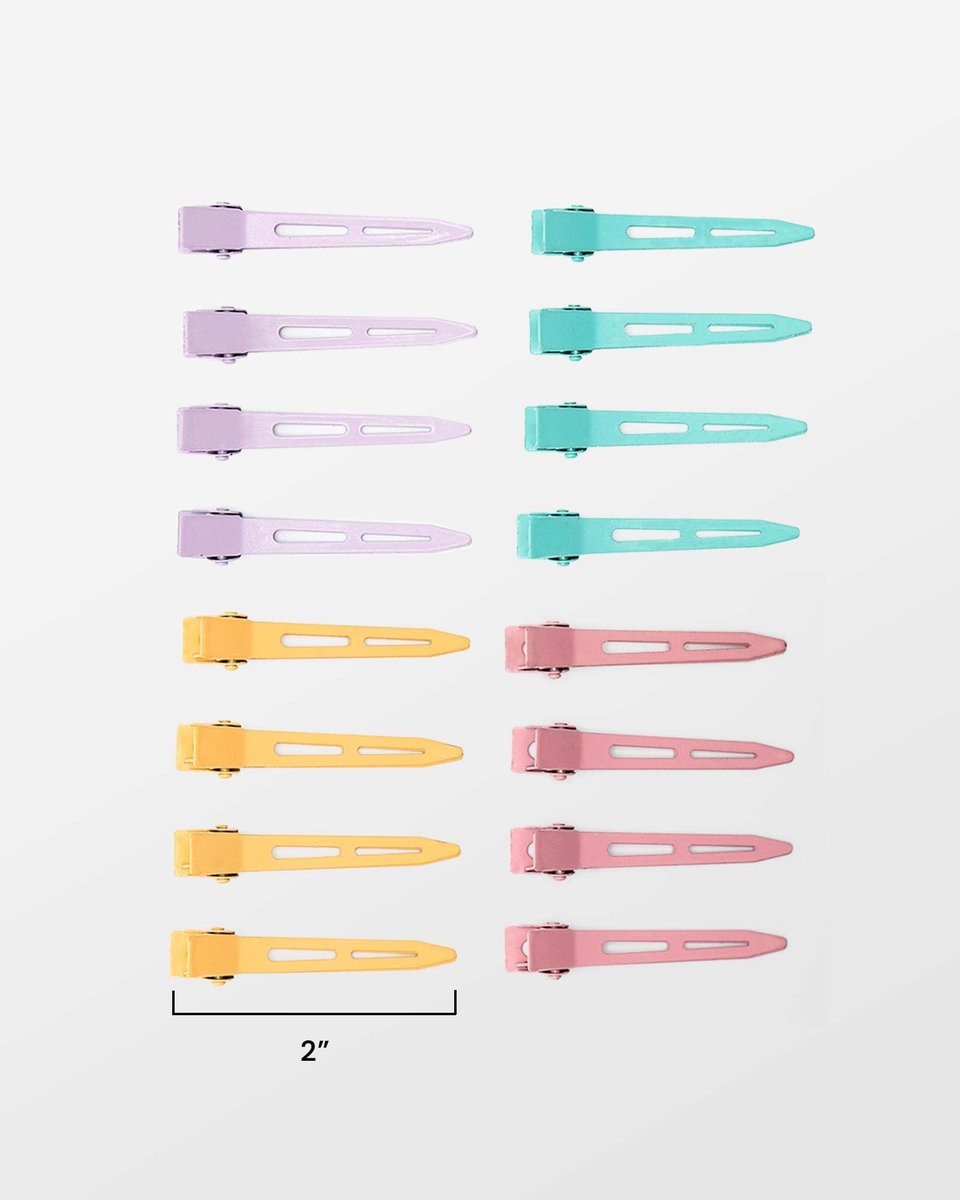 Dom Dom Metal Hair Rollers - Large Multicolor Set for Voluminous Curls Avelisse