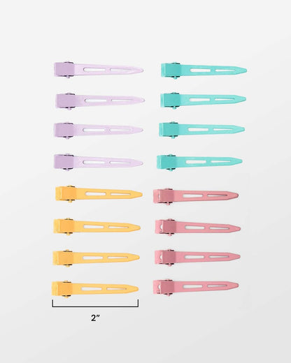 Dom Dom Metal Hair Rollers - Large Multicolor Set for Voluminous Curls Avelisse