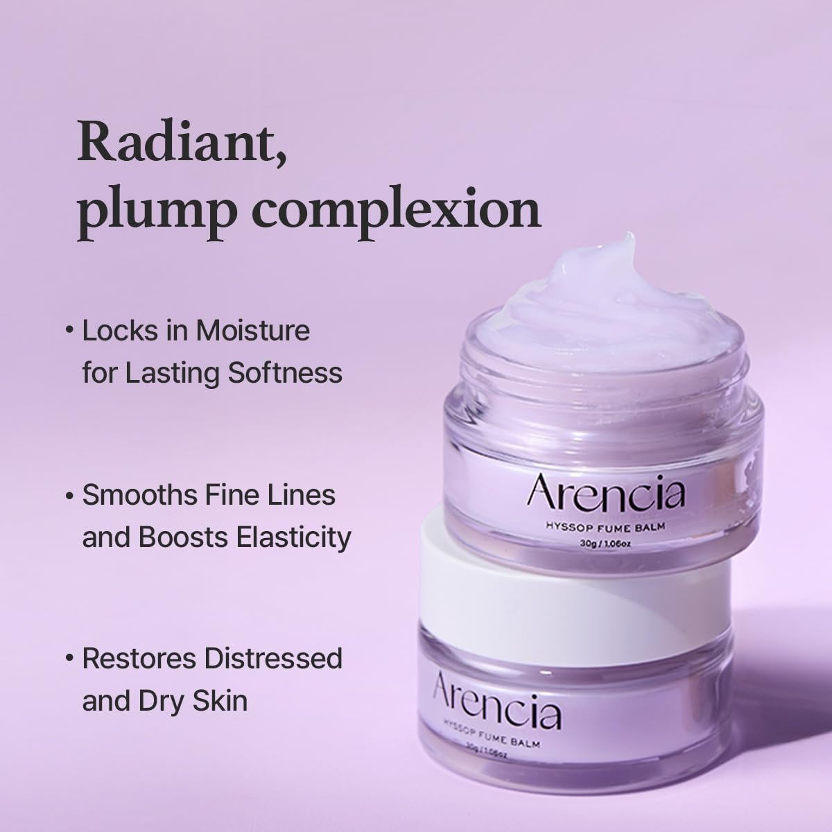 ARENCIA Hyssop Fume Balm - Aroma Multi Balm for Skin Volume and Wrinkle Improvement - görsel 4