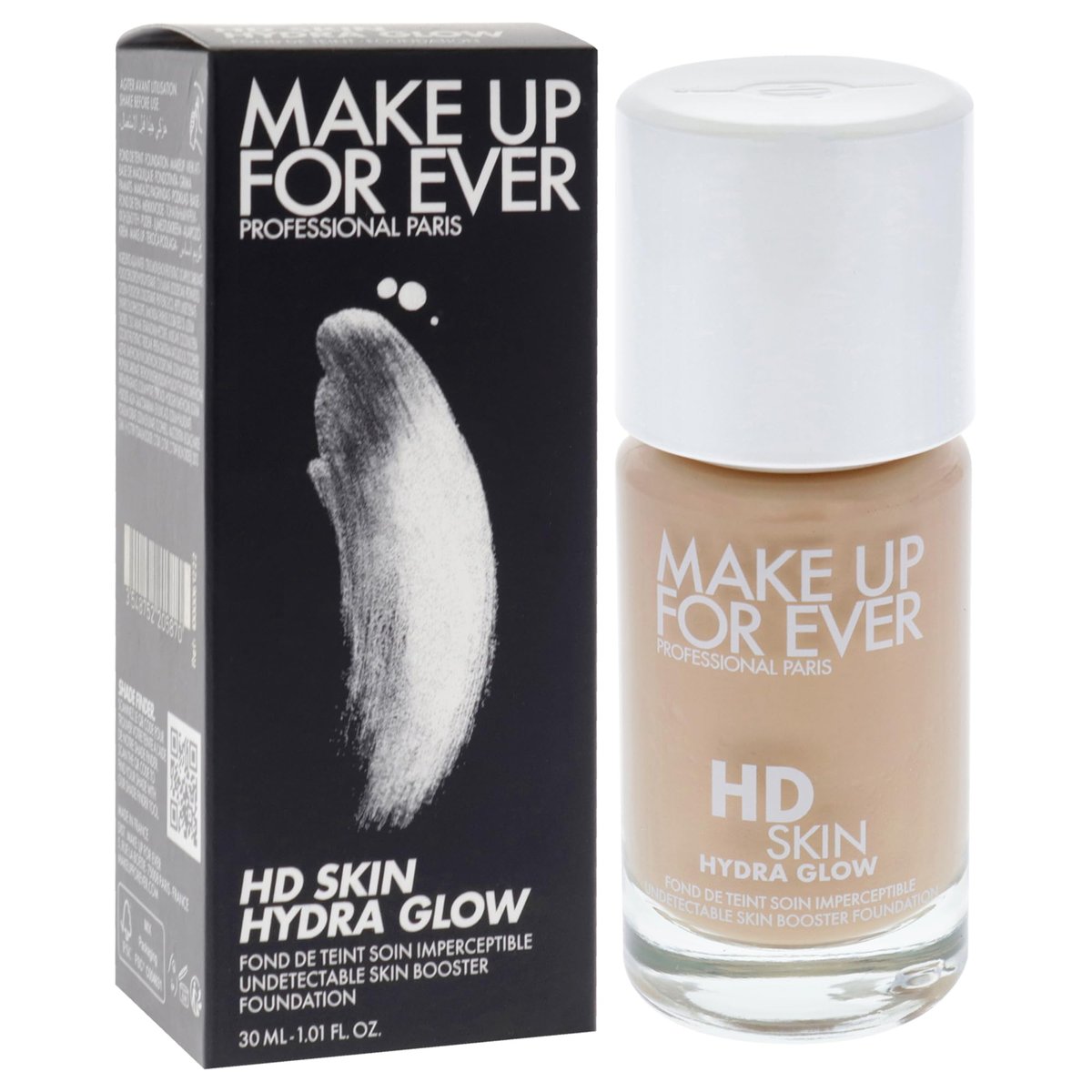 Make Up For Ever HD Skin Hydra Glow Foundation 2N22 Nude – 1 oz Radiant Liquid Foundation for Women Avelisse